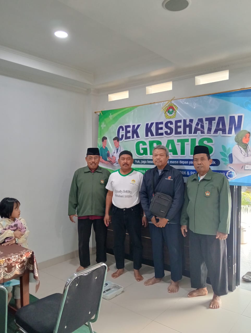 PAC Cibiru Wetan Gelar Pengecekan Kesehatan Gratis untuk Warga Usia 50+
