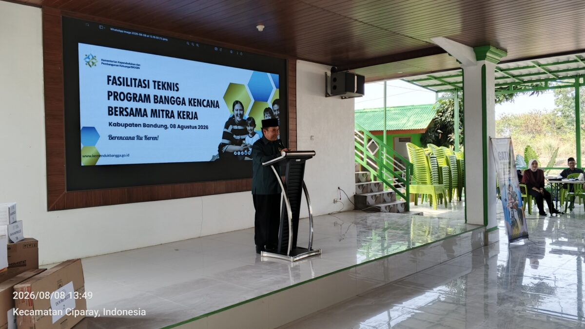 Ketua DPD LDII Kabupaten Bandung, Drs. H. Didin Suyadi, untuk menyampaikan sambutan.