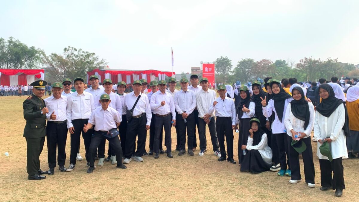 LDII Rancaekek Hadiri Upacara HUT ke 81 RI di Kecamatan