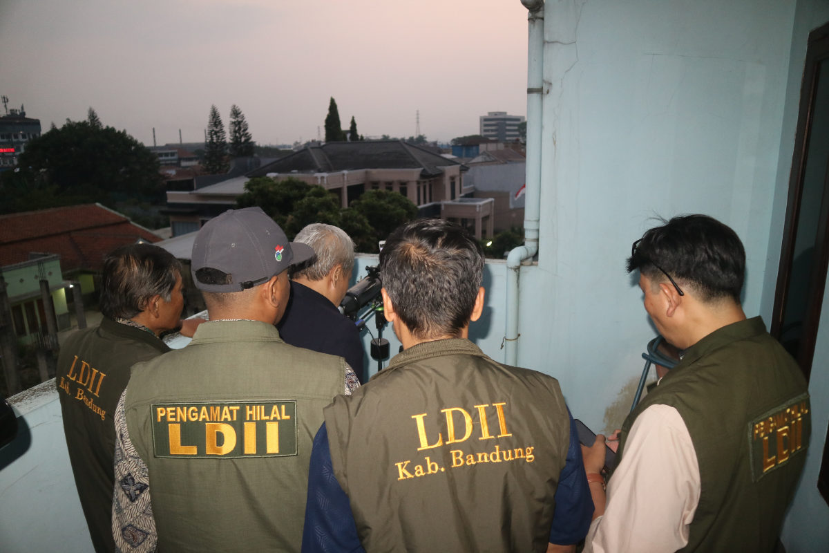 Pengamatan Hilal 1 Rabiul Awal DPD LDII Kabupaten Bandung