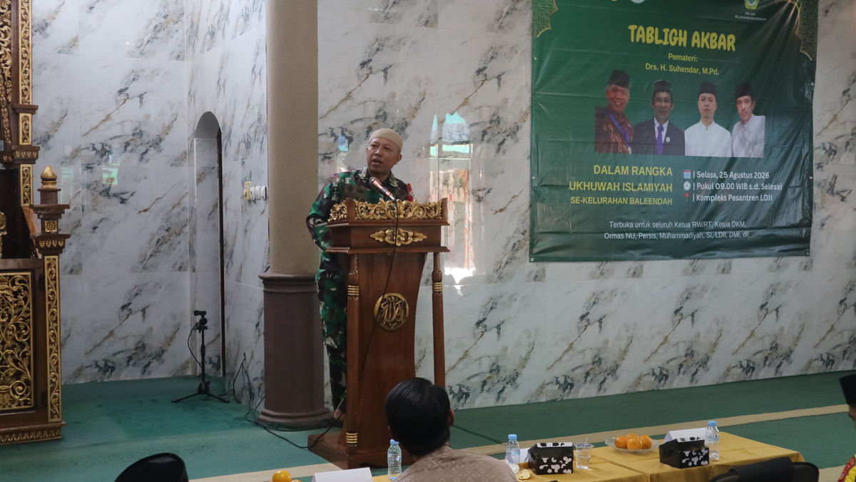 Sambutan Babinsa Baleendah